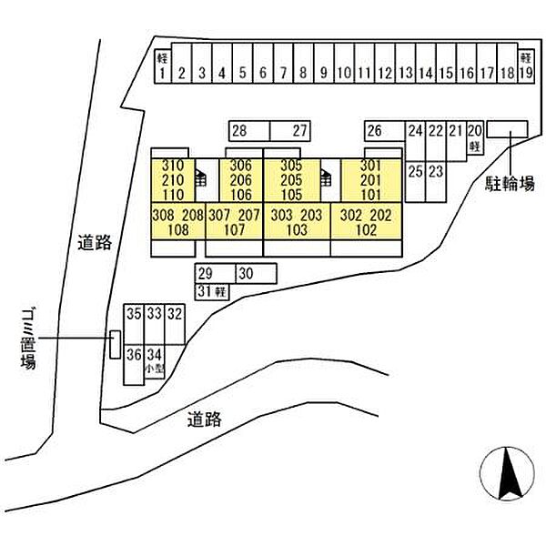 Augusta（オーガスタ） 107｜福岡県久留米市津福本町(賃貸アパート1LDK・1階・31.29㎡)の写真 その3