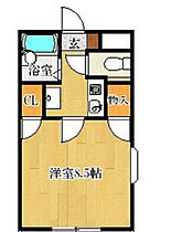 ヴィラージュ1 203 ｜ 福岡県久留米市津福本町292-2（賃貸アパート1K・2階・28.00㎡） その2