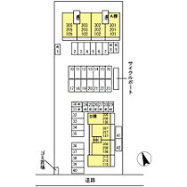 ペルラディアマンテ　B棟 210 ｜ 福岡県久留米市梅満町315-1（賃貸アパート1LDK・2階・41.89㎡） その3