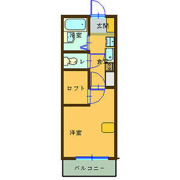 エクセレント豆田町 307｜愛知県名古屋市瑞穂区豆田町４丁目(賃貸アパート1K・3階・19.87㎡)の写真 その2