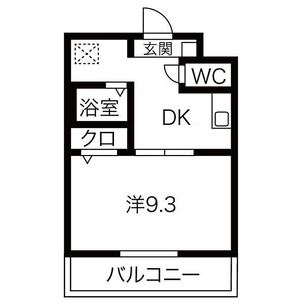 アベニュー笠寺 302｜愛知県名古屋市南区東又兵ヱ町４丁目(賃貸マンション1DK・3階・31.49㎡)の写真 その2