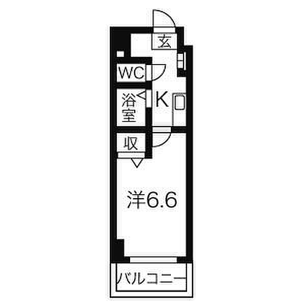 クリエイト妙音 215｜愛知県名古屋市瑞穂区惣作町３丁目(賃貸マンション1K・2階・21.60㎡)の写真 その2