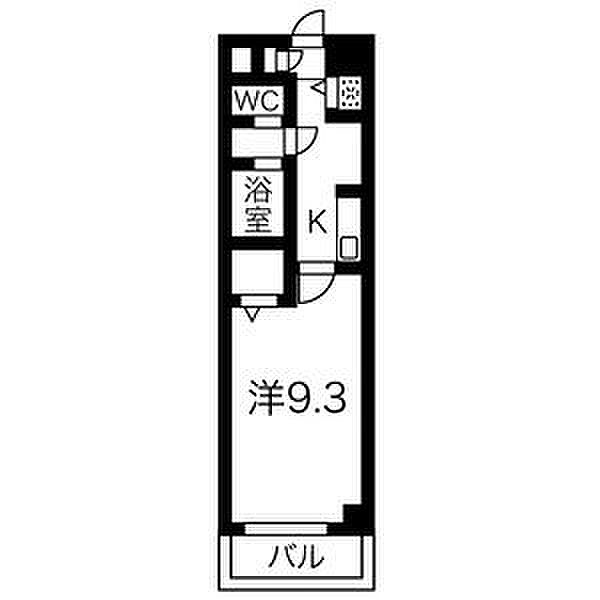 アビタシオンサクラ 302｜愛知県名古屋市昭和区桜山町１丁目(賃貸マンション1K・3階・30.90㎡)の写真 その2