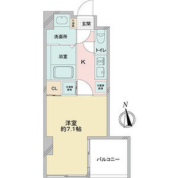 リエス鶴舞WEST　TOWER 102｜愛知県名古屋市昭和区鶴舞２丁目(賃貸マンション1K・1階・24.20㎡)の写真 その2