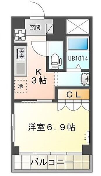 フェリーチェ 202｜愛知県名古屋市南区堤町２丁目(賃貸マンション1K・2階・27.26㎡)の写真 その2