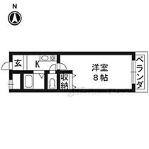 京都府向日市物集女町中海道（賃貸マンション1K・2階・25.92㎡） その2