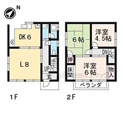 🉐敷金礼金0円！🉐今熊野南日吉町189-8貸家