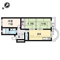 京都府長岡京市天神４丁目（賃貸マンション3LDK・4階・58.64㎡） その2