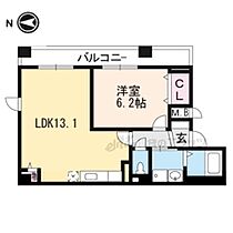 アネックス久我の杜　五番館 206 ｜ 京都府京都市伏見区久我御旅町（賃貸マンション1LDK・2階・44.80㎡） その2