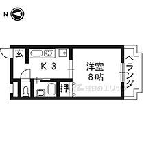 京都府京田辺市三山木山崎（賃貸マンション1K・1階・26.49㎡） その2