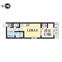 京都府京都市伏見区深草西出町（賃貸マンション1LDK・3階・30.00㎡） その2