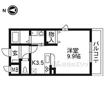 フォーリスト 301 ｜ 京都府長岡京市神足森本（賃貸マンション1K・3階・32.66㎡） その2