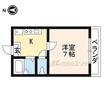 京都府京田辺市興戸御垣内（賃貸マンション1K・3階・18.00㎡） その2