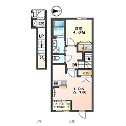 シェルル・スターテラス和合（仮） 2階/-