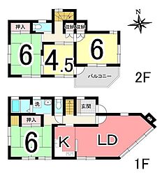 石橋駅 1,080万円