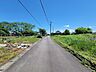 外観：北側前面道路