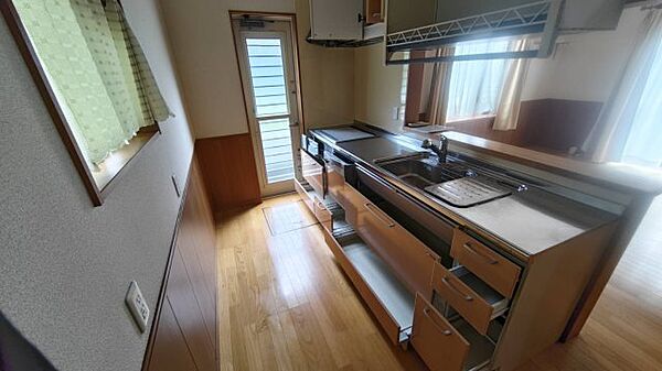 Beautiful mountainous landscape with colorful sky