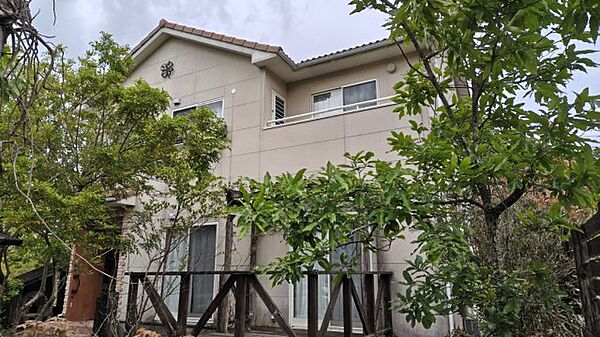 Beautiful mountainous landscape with colorful sky