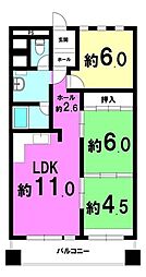 間取図画像 3LDK
