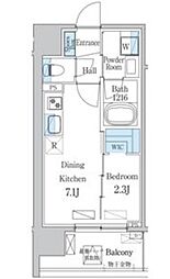 名古屋市千種区今池1丁目マンション 1LDKの間取図画像