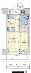 プレサンス錦通THE葵 1LDKの間取図画像