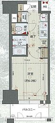 プレサンス鶴舞グリーンパーク 1Kの間取図画像