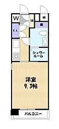 YS上前津 1Kの間取図画像