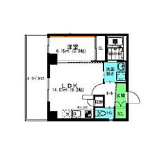 愛知県名古屋市西区那古野１丁目（賃貸マンション1LDK・8階・33.58㎡） その2