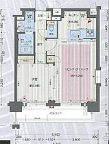 愛知県名古屋市中村区名駅南１丁目（賃貸マンション1LDK・12階・46.73㎡） その2