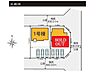 間取り：通風採光良好な二方道路