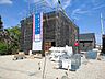 外観：1号棟　建築中