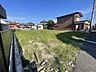 外観：建築条件なし売地