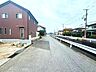 外観：北東側 約6.0m 市道