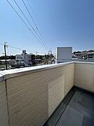 景色の良いバルコニーです