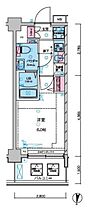 ジェノヴィア京成立石スカイガーデン 105 ｜ 東京都葛飾区立石５丁目（賃貸マンション1K・1階・20.35㎡） その2