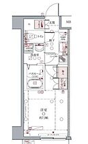 クレヴィスタ亀戸II 213 ｜ 東京都江東区亀戸４丁目（賃貸マンション1K・2階・25.51㎡） その2