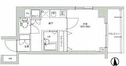 Ｖｅｒｏｎａ錦糸町ＩＩＬｕｓｓｏ 2階1Kの間取り