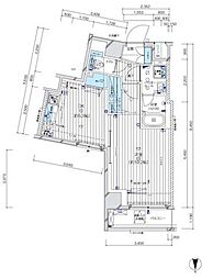 メインステージ八広 1Kの間取図画像