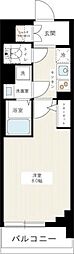 HY's三ノ輪 1Kの間取図画像