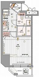 パティーナ上野 1Kの間取図画像
