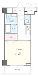 BLUEFOREST 1Kの間取図画像