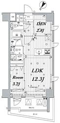 MAKES浅草イースト 1SLDKの間取図画像