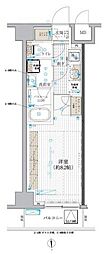 ブライズ北綾瀬 1Kの間取図画像