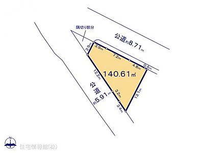 区画図：図面と異なる場合は現況を優先