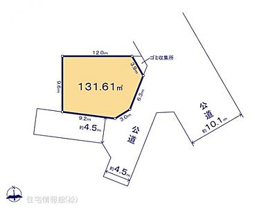 区画図：図面と異なる場合は現況を優先