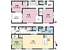 間取り：間取図です。図面と異なる場合は現況を優先させていただきます。