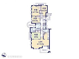 間取図画像 3LDK