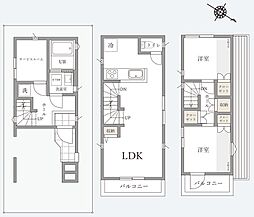 予約制見学会「中央Selection」 2SLDKの間取り