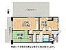 間取り：ルーフバルコニーのある角部屋のお部屋です！