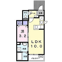 東京都八王子市弐分方町517-3（賃貸アパート1LDK・1階・33.49㎡） その2